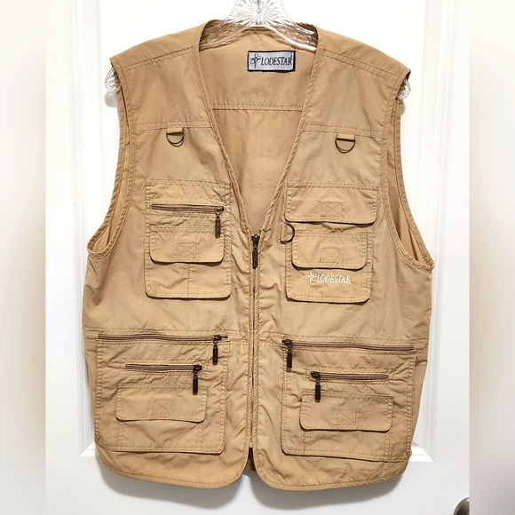 Lodestar Other - Lodestar Mens Fishing Vest No Size Listed, Measured Like a Medium
